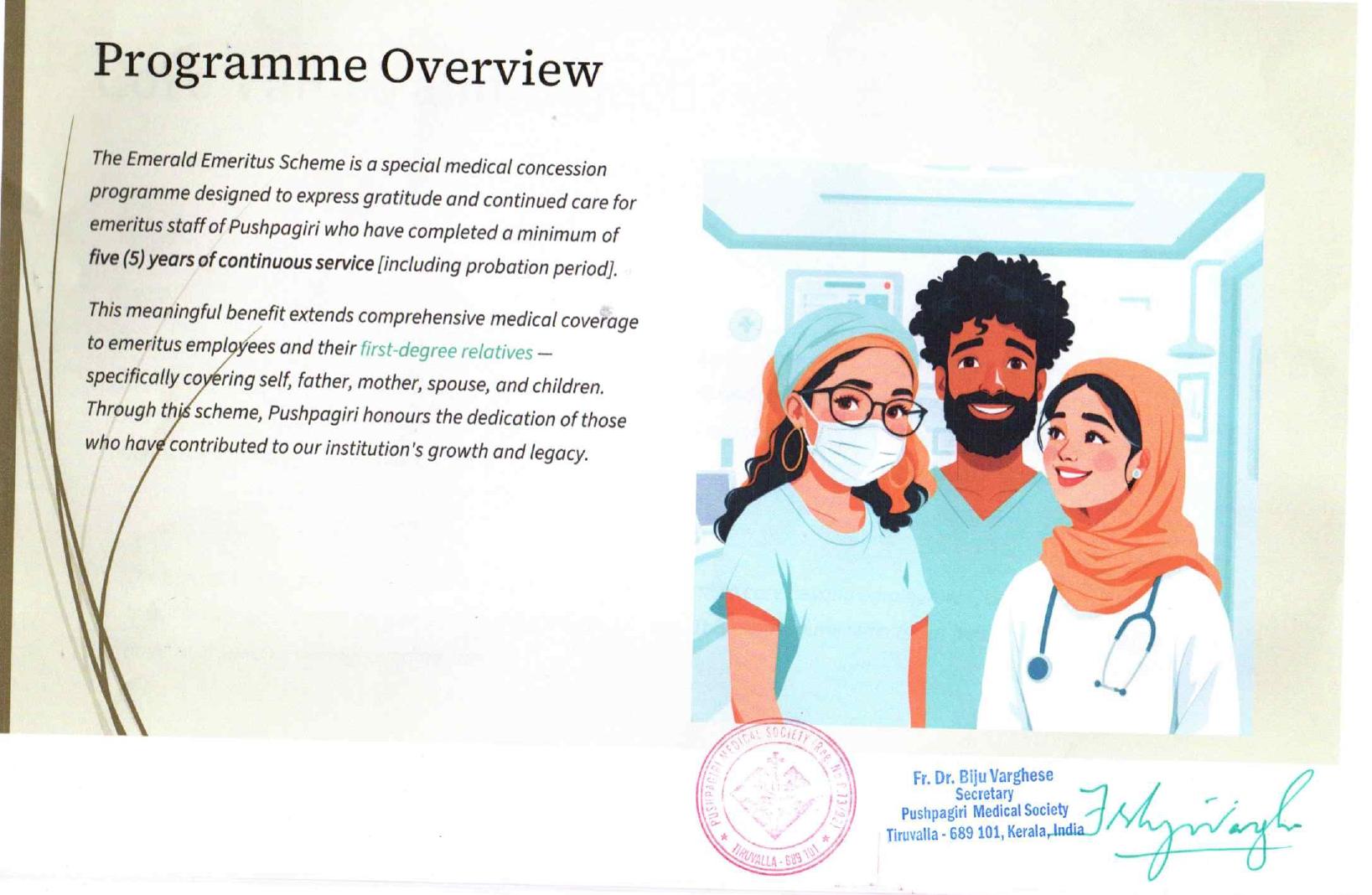 Emerald Emeritus Benefits