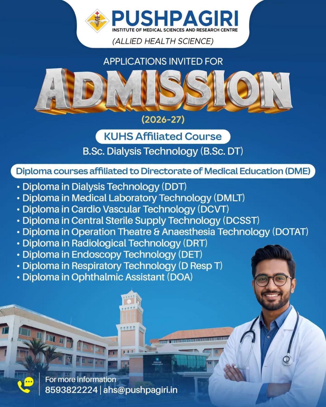 Allied Health Science Admission