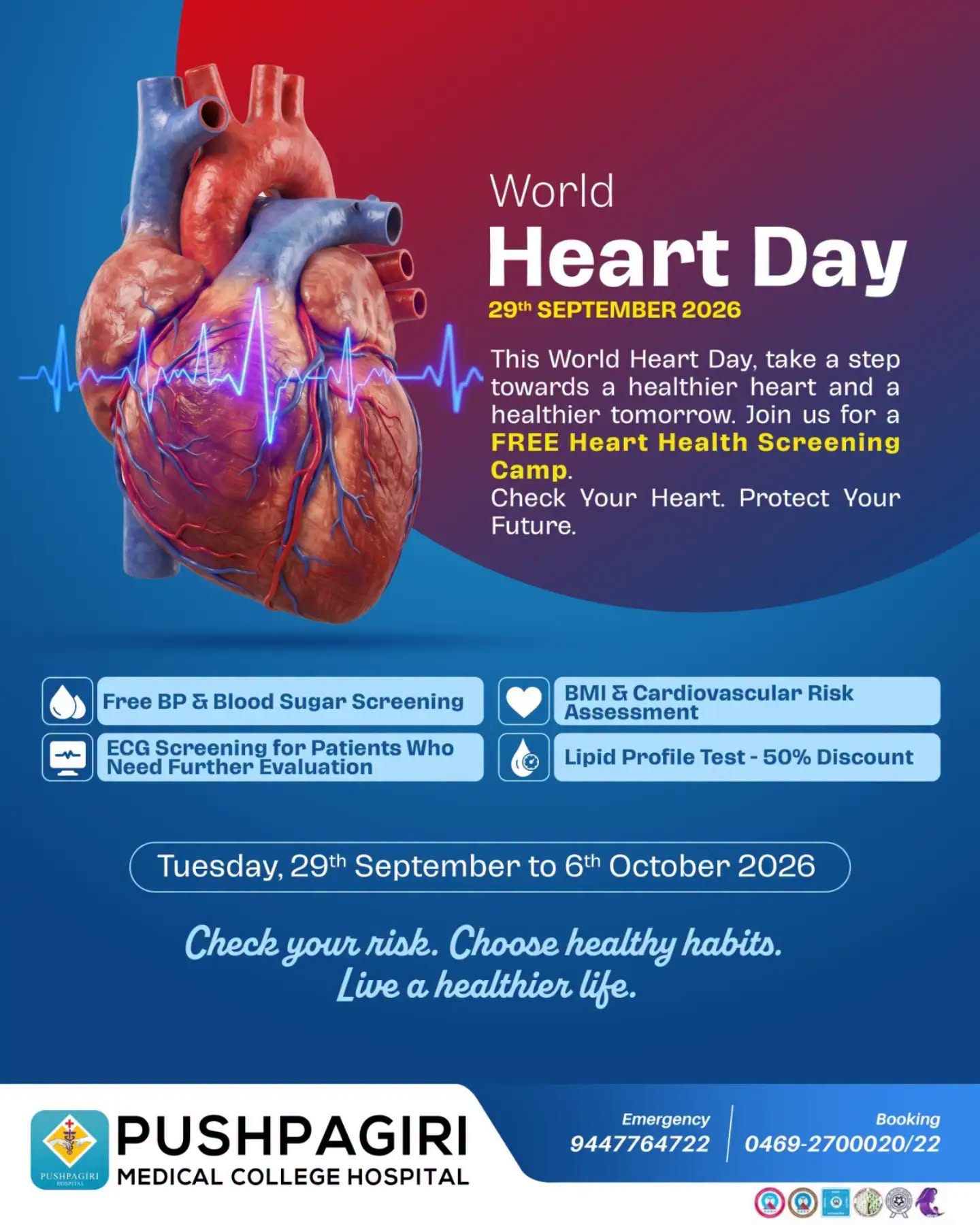 Heart Health Screening Camp